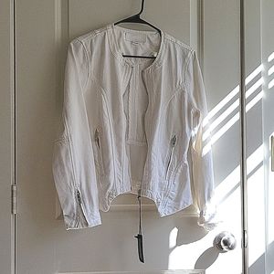 White denim jacket, size S